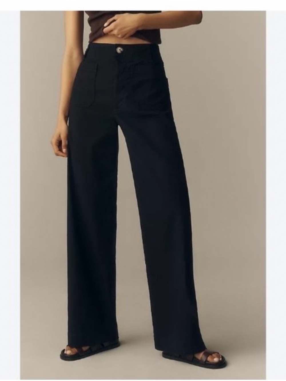 maeve the colette full length pants black